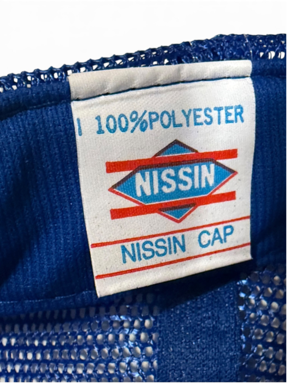 Vtg 80s Nissin Trucker Hat Just Say No Optimist Clubs Lawton Oklahoma Snapback - Picture 8 of 10